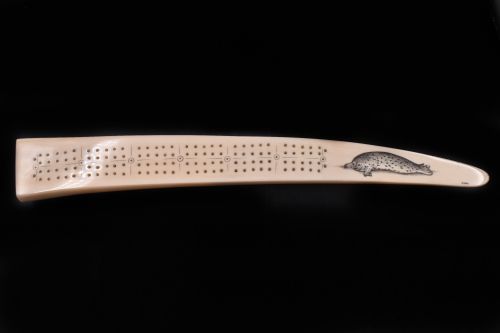 SEAL CRIBBAGE BOARD